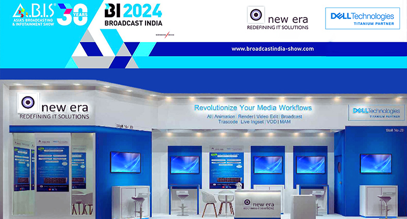 New Era Informatique at Broadcast India 2024